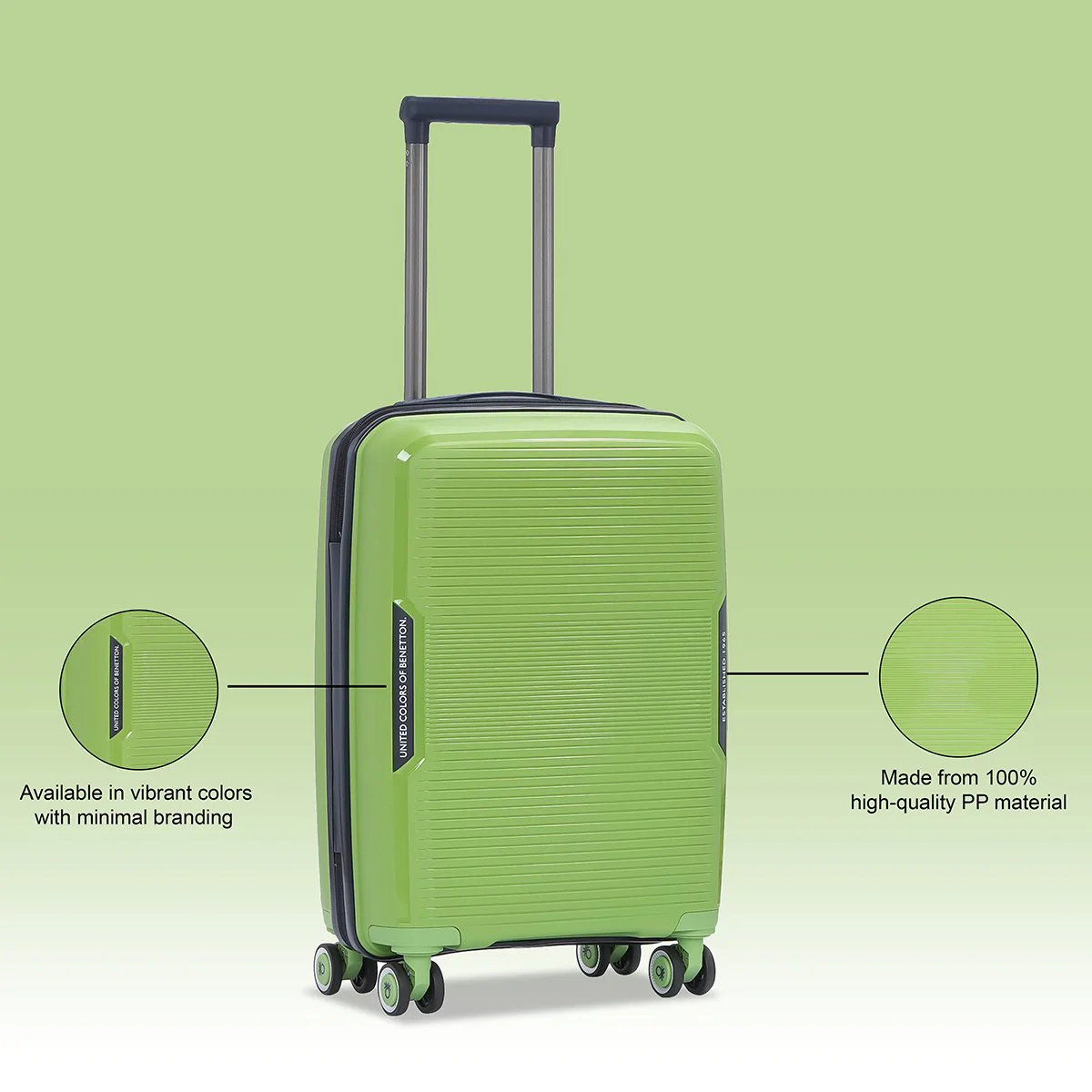 United Colors of Benetton Opal Hard Luggage - Image 4