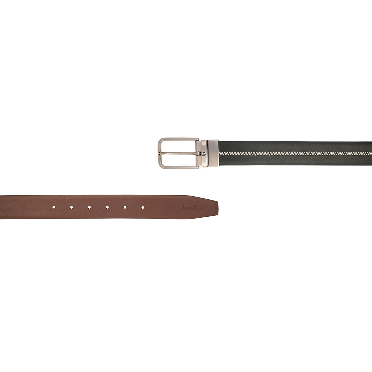 United Colors of Benetton Orivane Men's Reversible Belt - Image 4