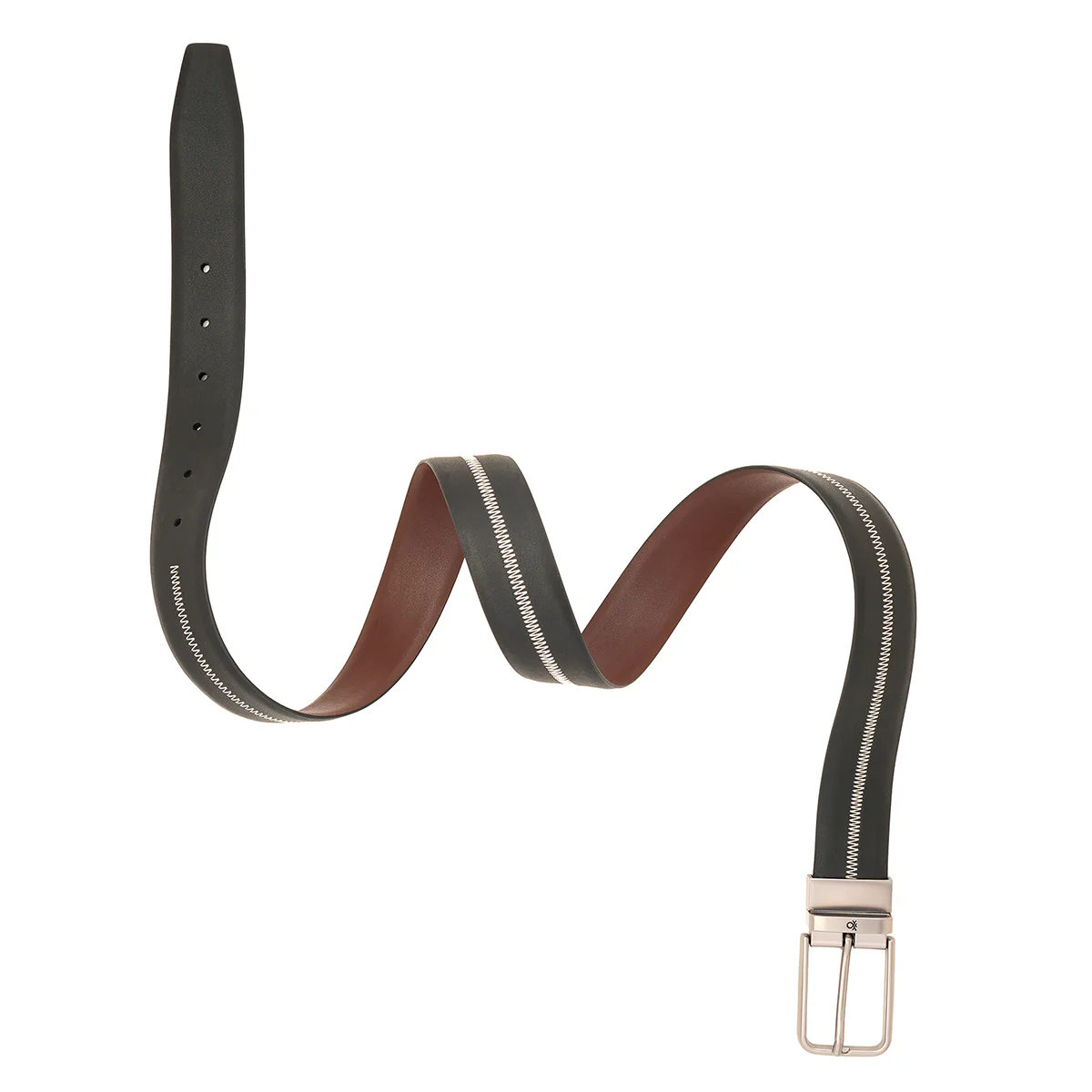 United Colors of Benetton Orivane Men's Reversible Belt - Image 5
