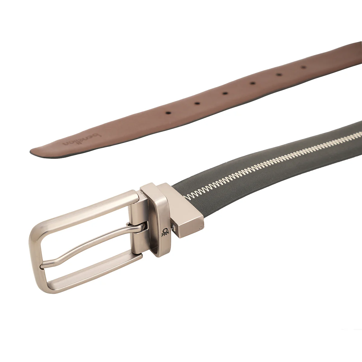 United Colors of Benetton Orivane Men's Reversible Belt - Image 6