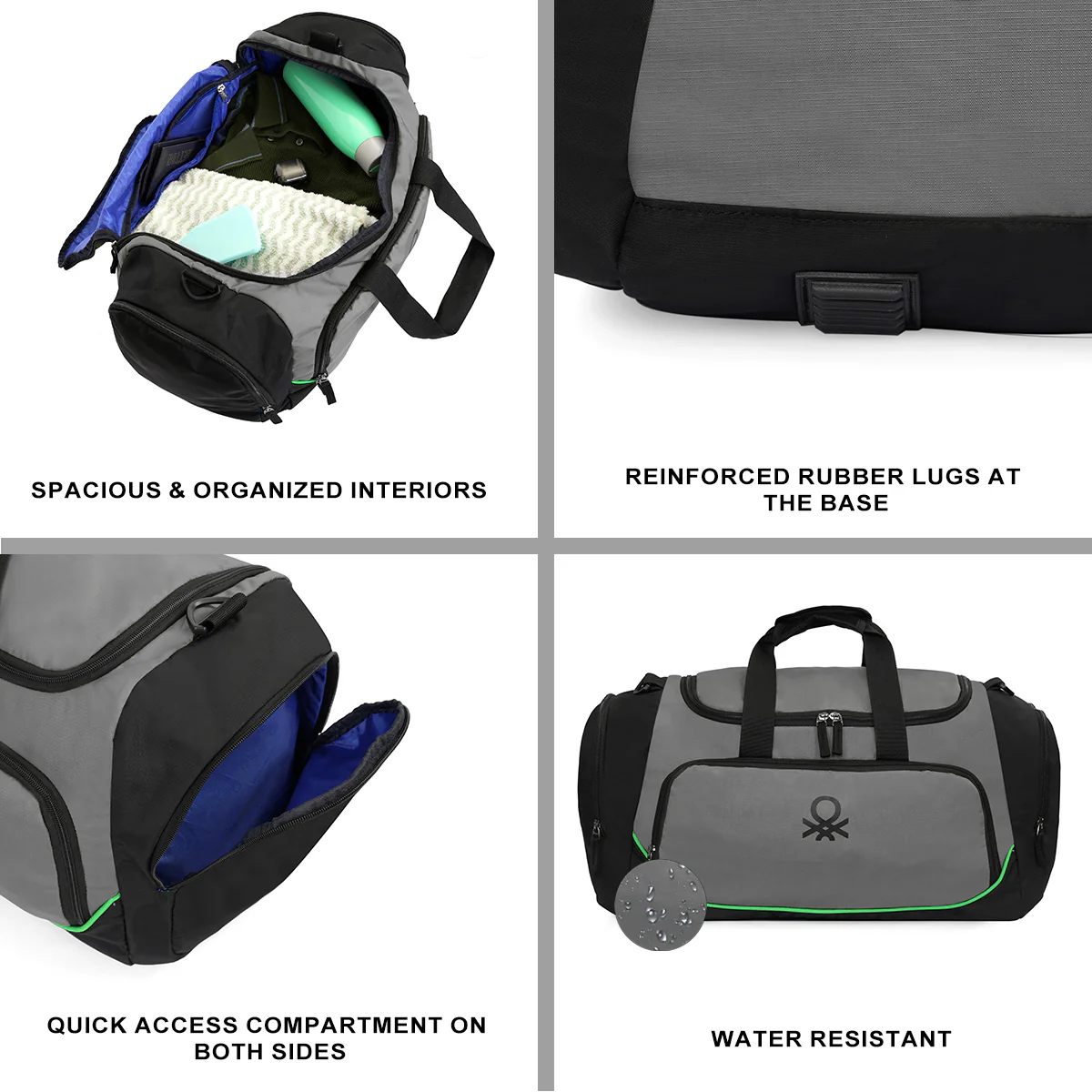 United Colors of Benetton Outfield Duffle Bag - Image 9