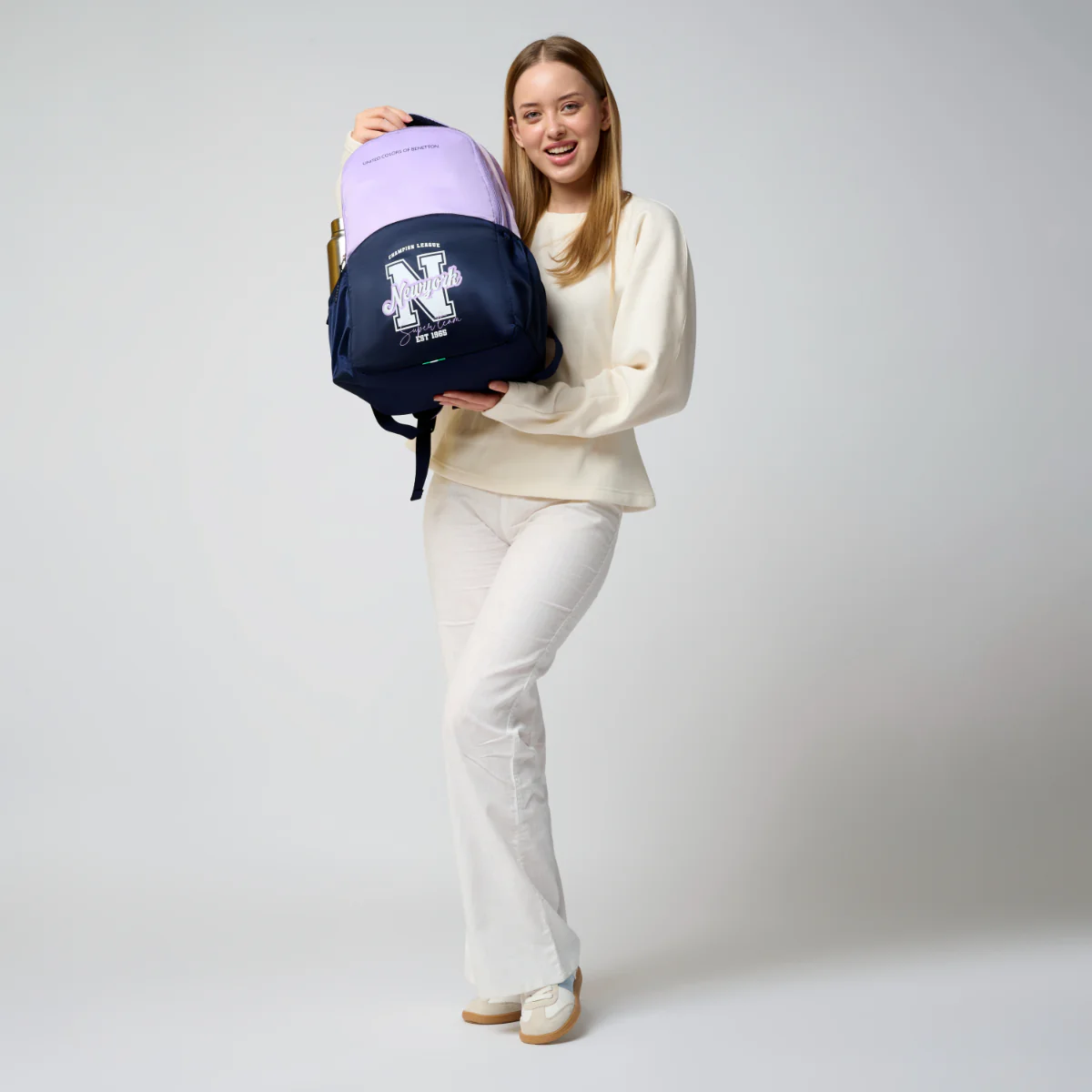 United Colors of Benetton Petro Non Laptop Backpack - Image 10