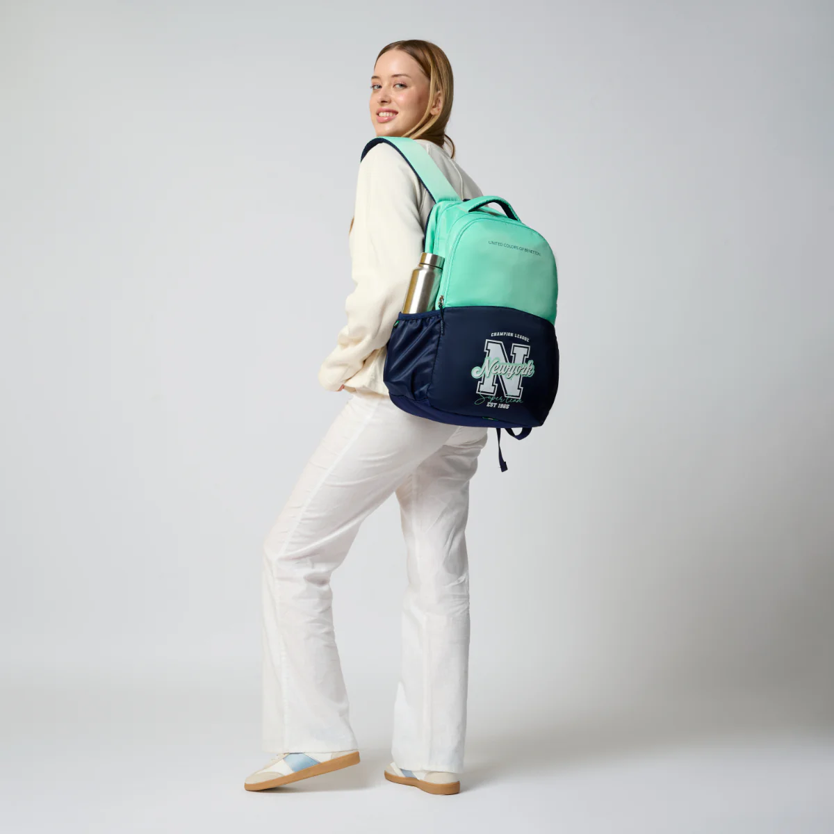 United Colors of Benetton Petro Non Laptop Backpack - Image 2