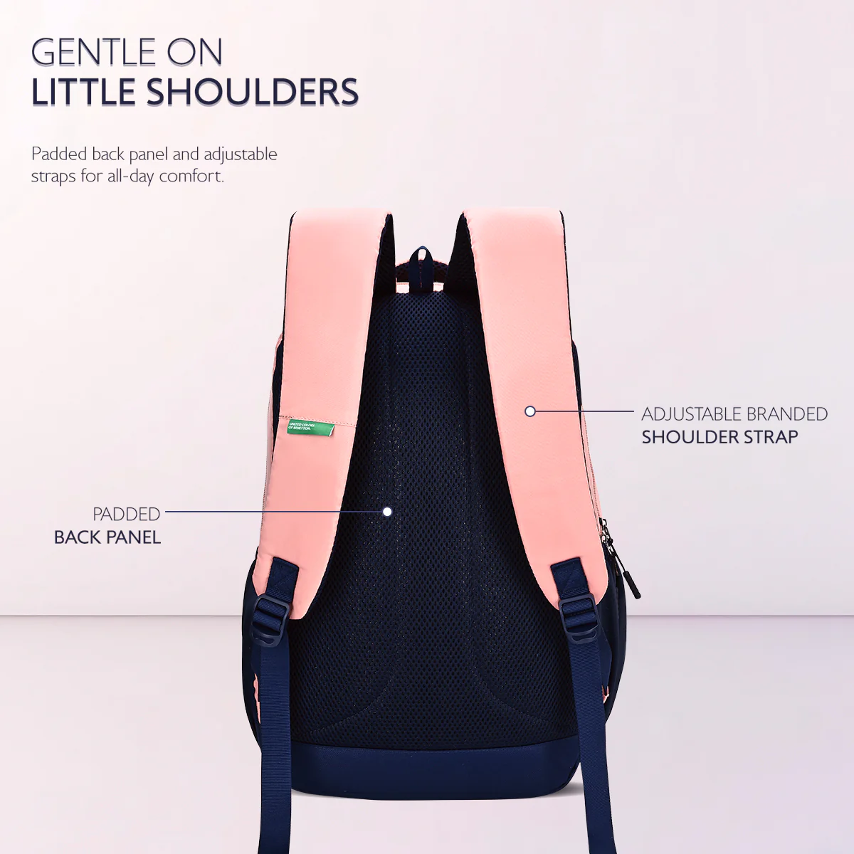 United Colors of Benetton Petro Non Laptop Backpack - Image 5