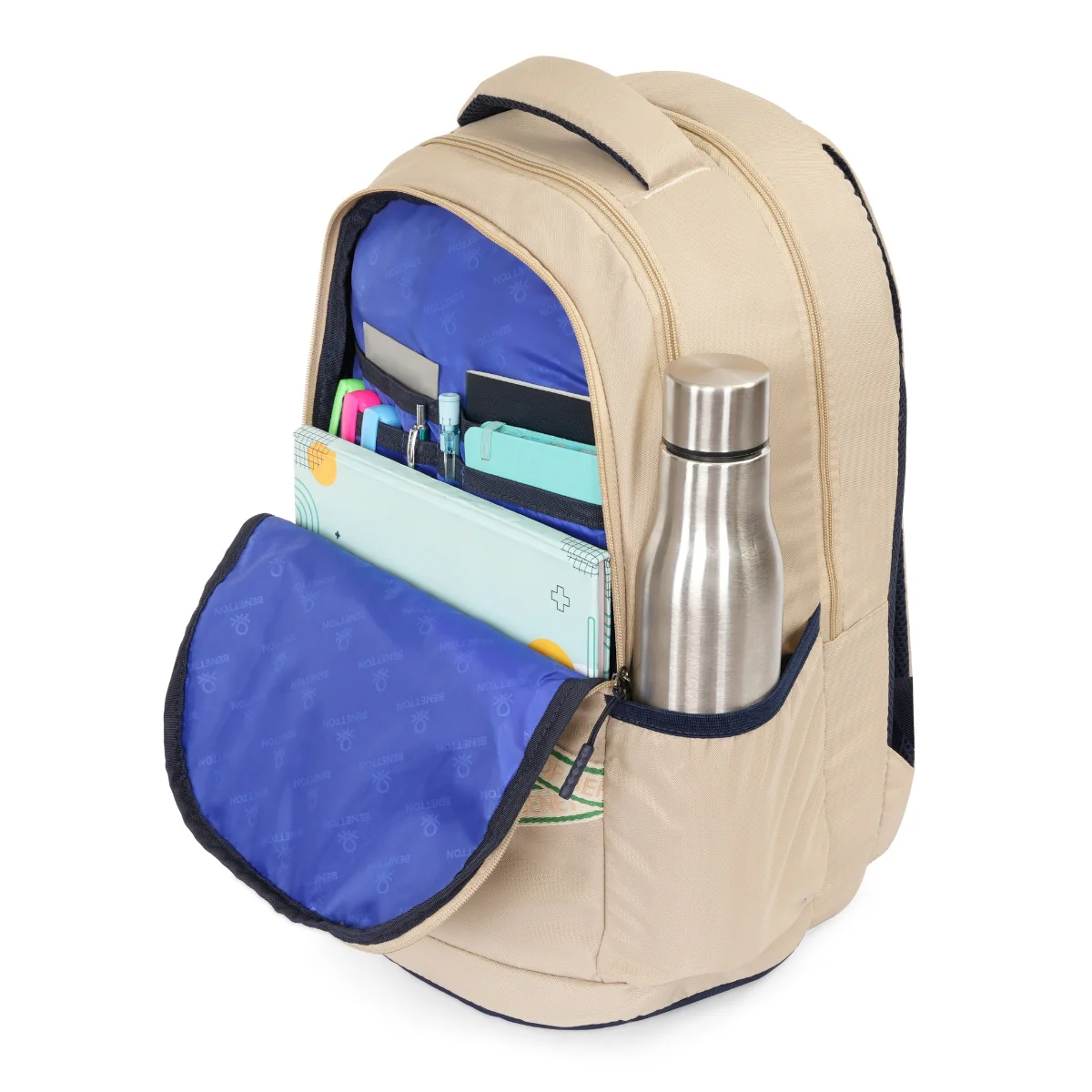 United Colors of Benetton Phantom Laptop Backpack - Image 4