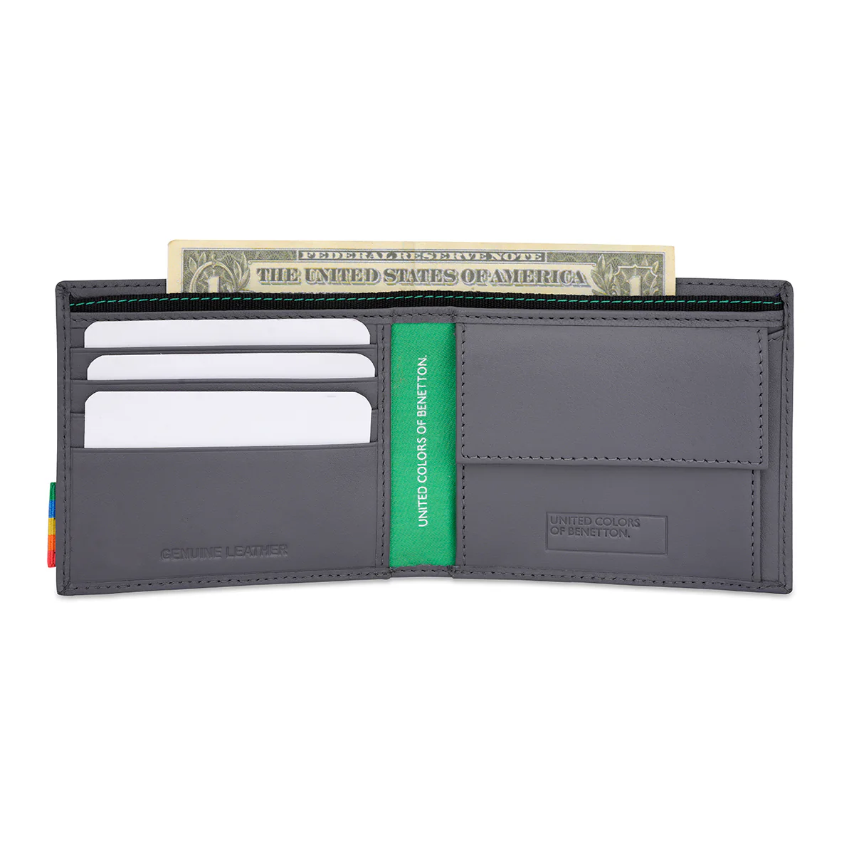 United Colors of Benetton Placido Men's Passcase Wallet - Image 5