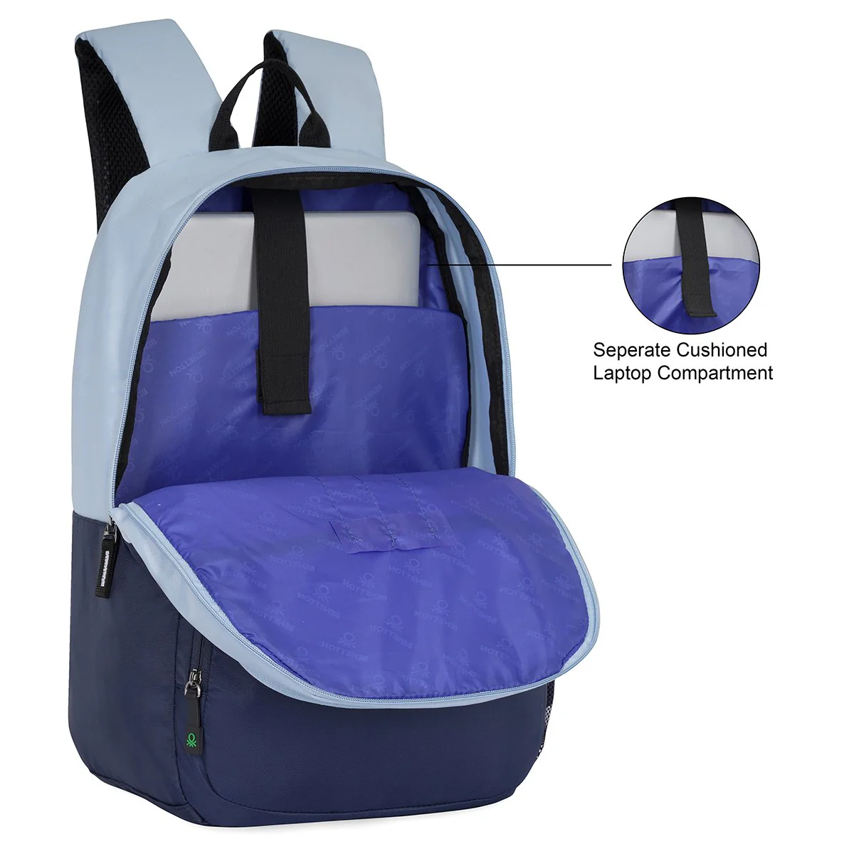 United Colors of Benetton Pyro Laptop Backpack - Image 7