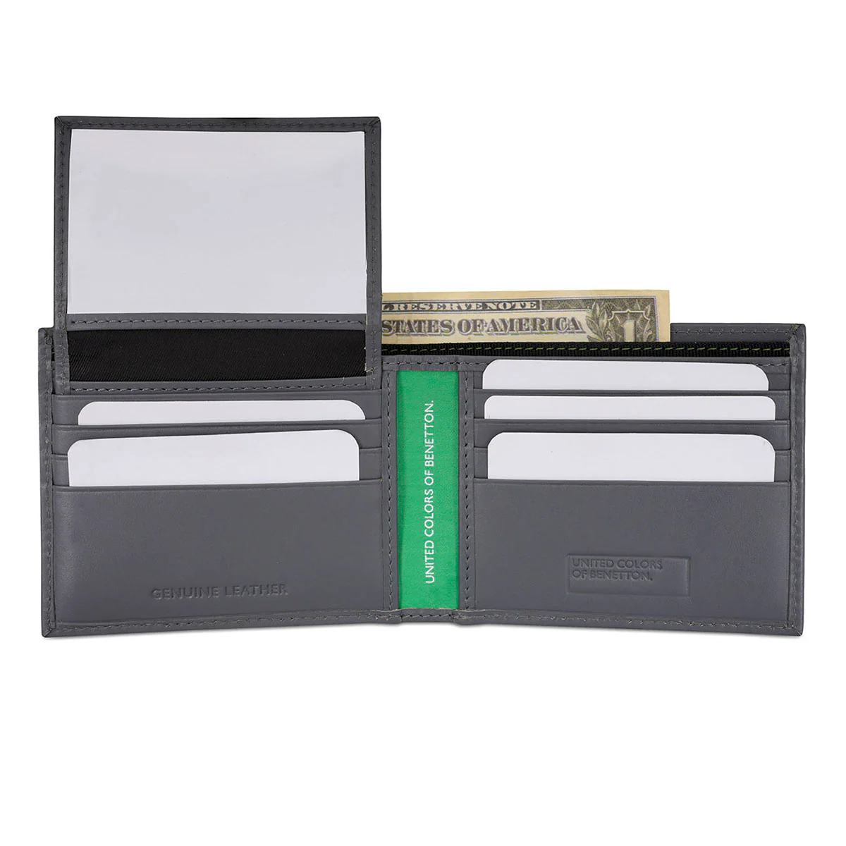 United Colors of Benetton Quinell Men's Passcase Wallet - Image 5