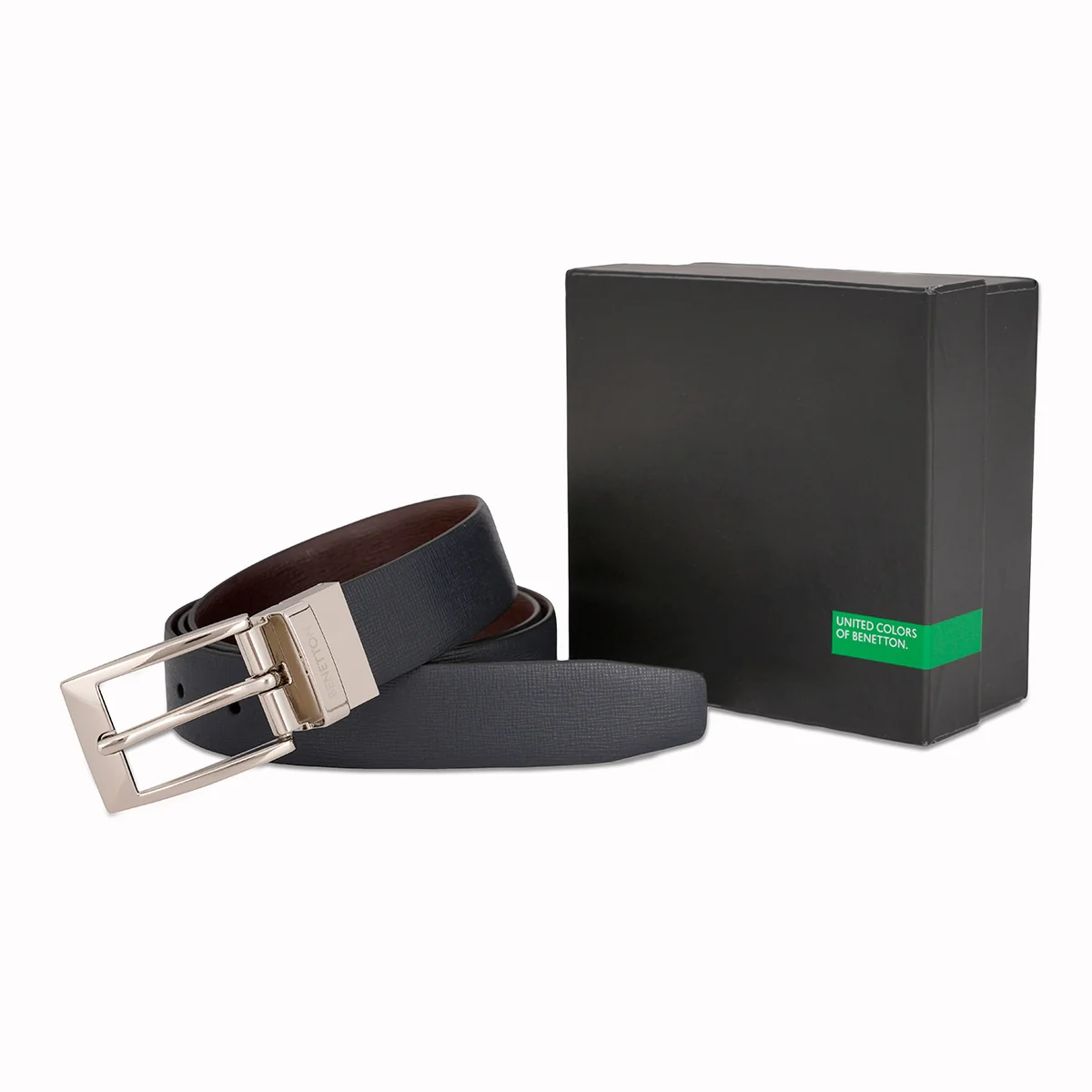 United Colors of Benetton Quinton Reversible Belt - Image 4