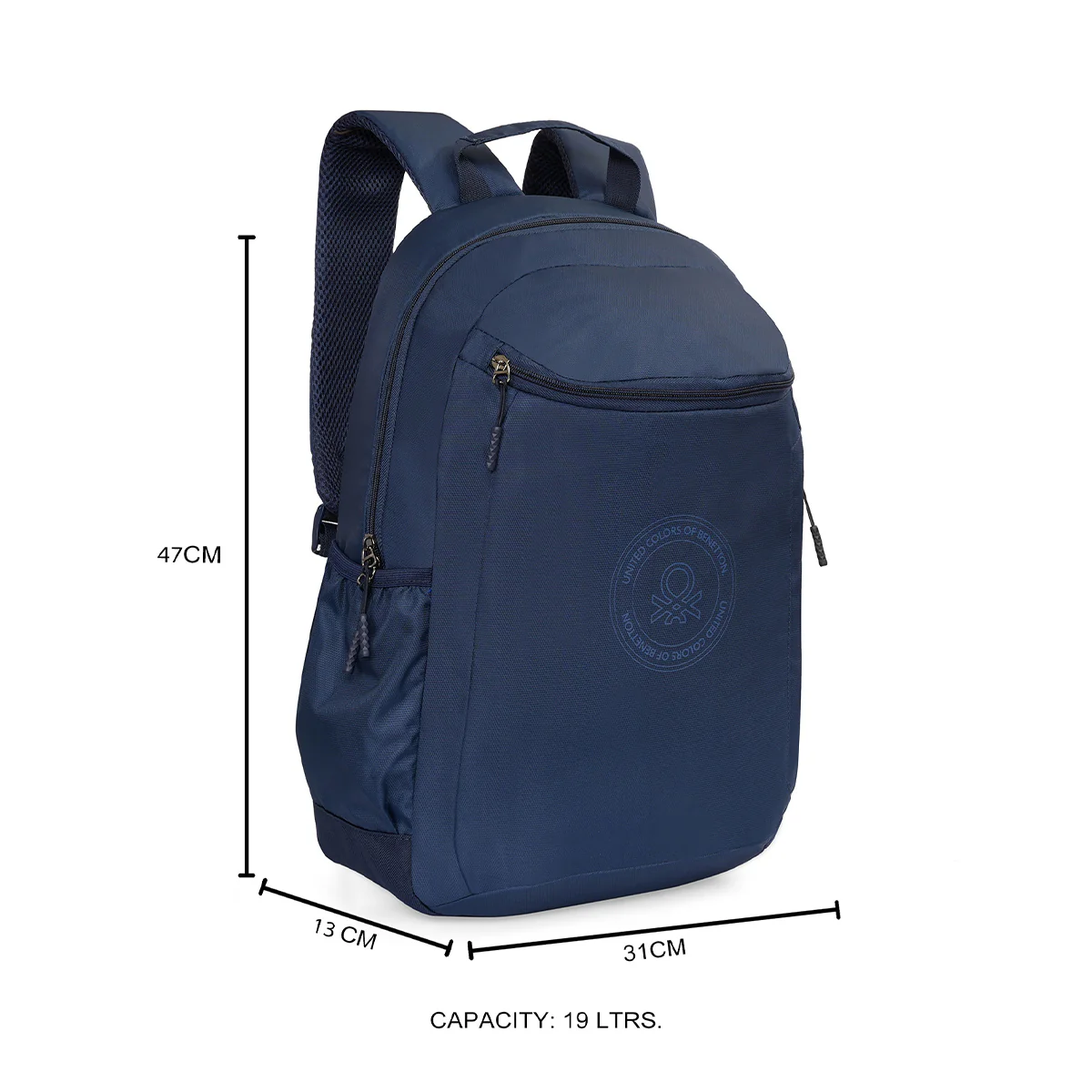 United Colors of Benetton Quirky Laptop Backpack - Image 2