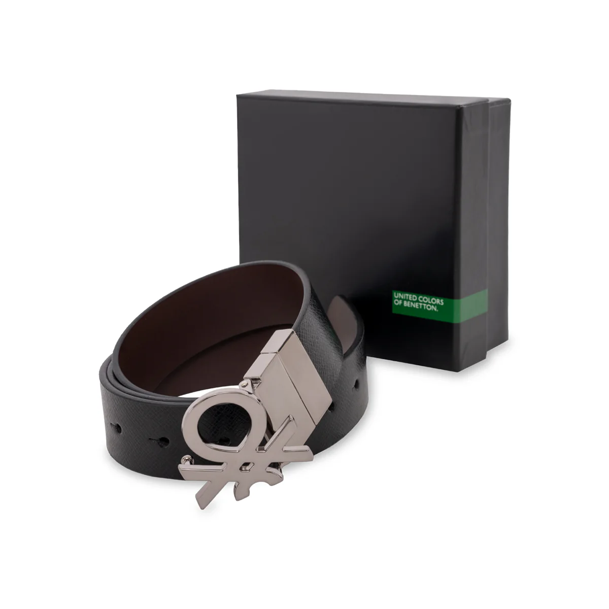 United Colors of Benetton Raleigh Men's Reversible Belt - Image 8