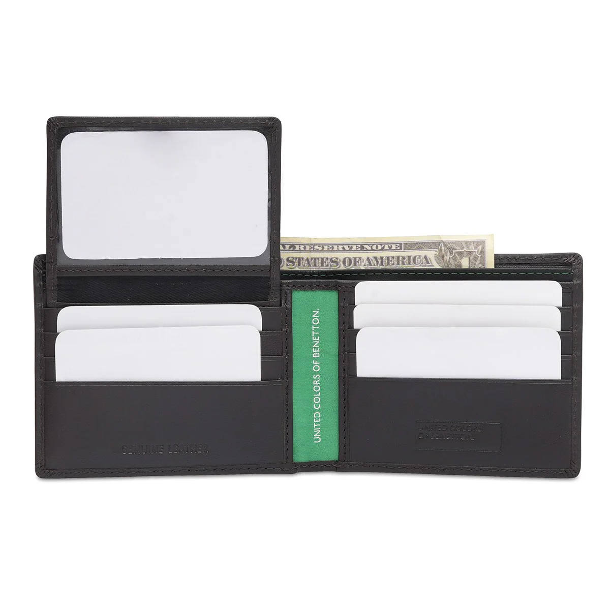 United Colors of Benetton Rembla Men's Passcase Wallet - Image 6