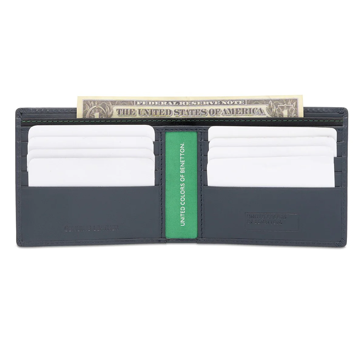 United Colors of Benetton Rembla Men's Slimfold Wallet - Image 6