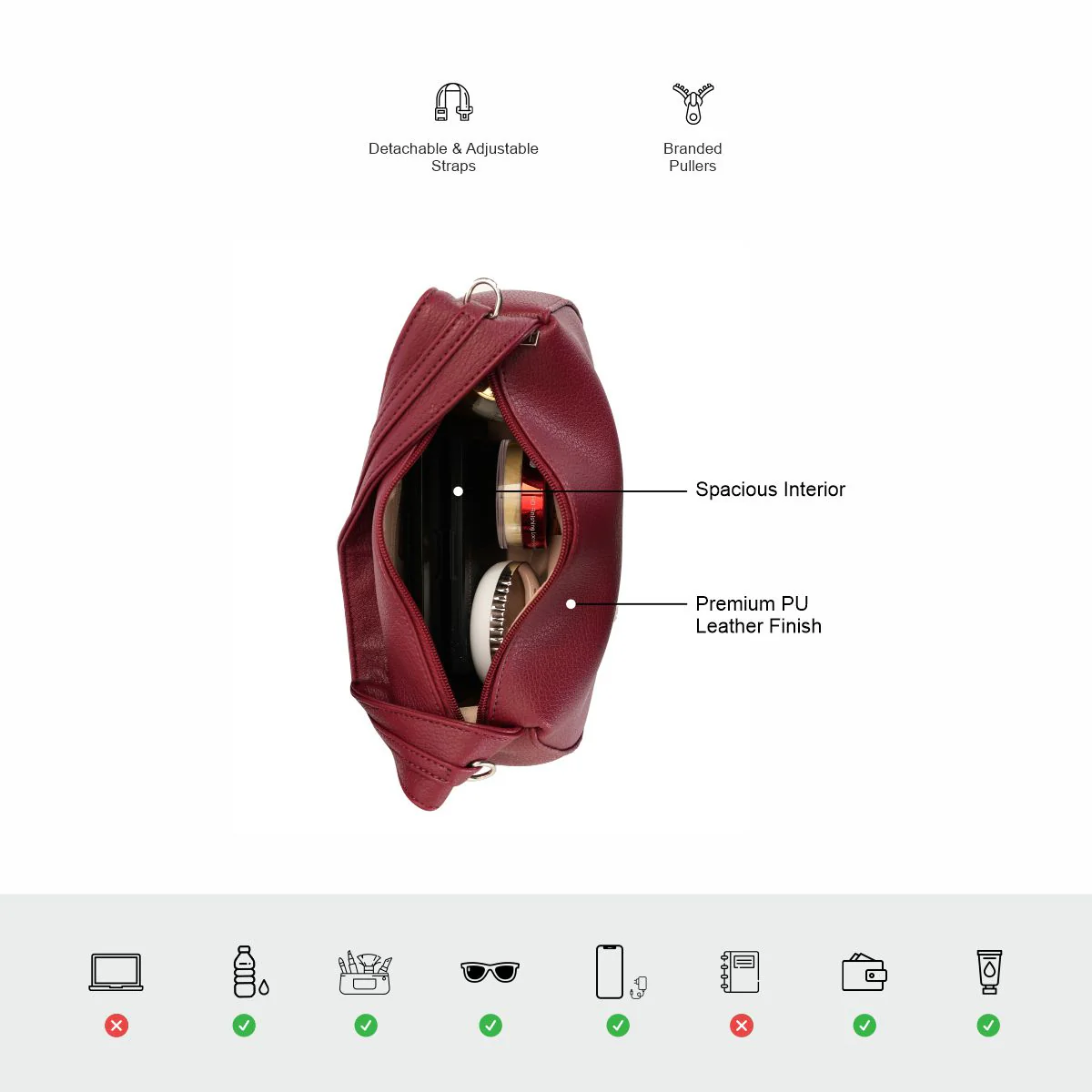 United Colors of Benetton Renate Women's Shoulder Bag - Image 4