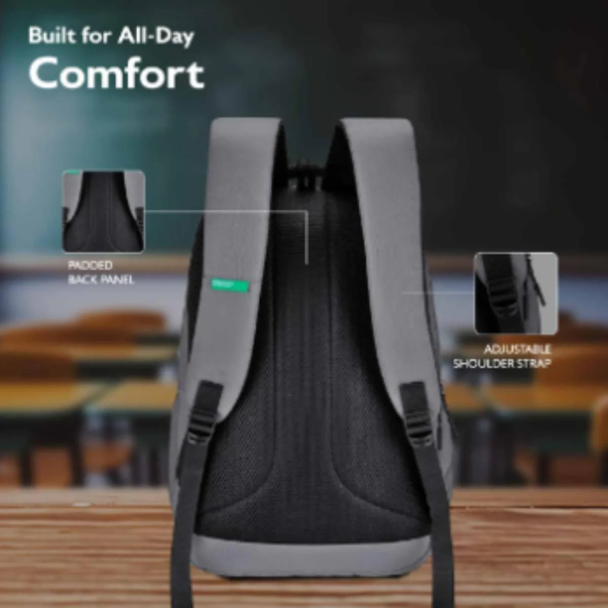 United Colors of Benetton Rider Non Laptop Backpack - Image 5