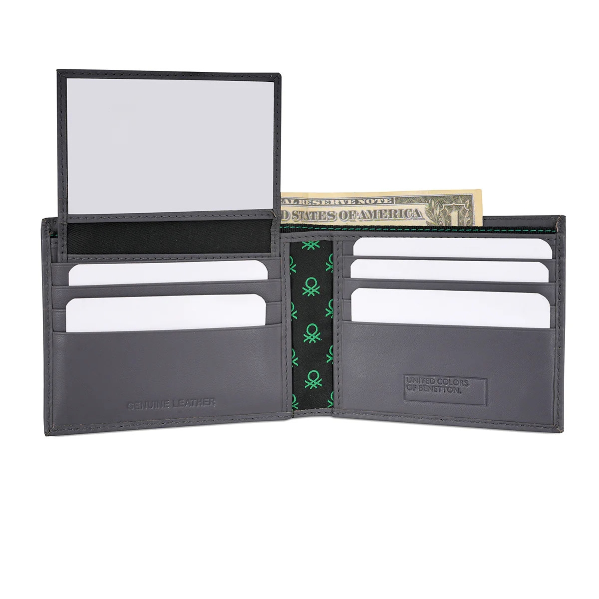 United Colors of Benetton Ridge Men's Passcase Wallet - Image 5
