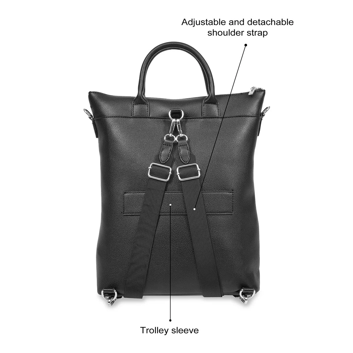 United Colors of Benetton Roberta Women's Tote Backpack - Image 4