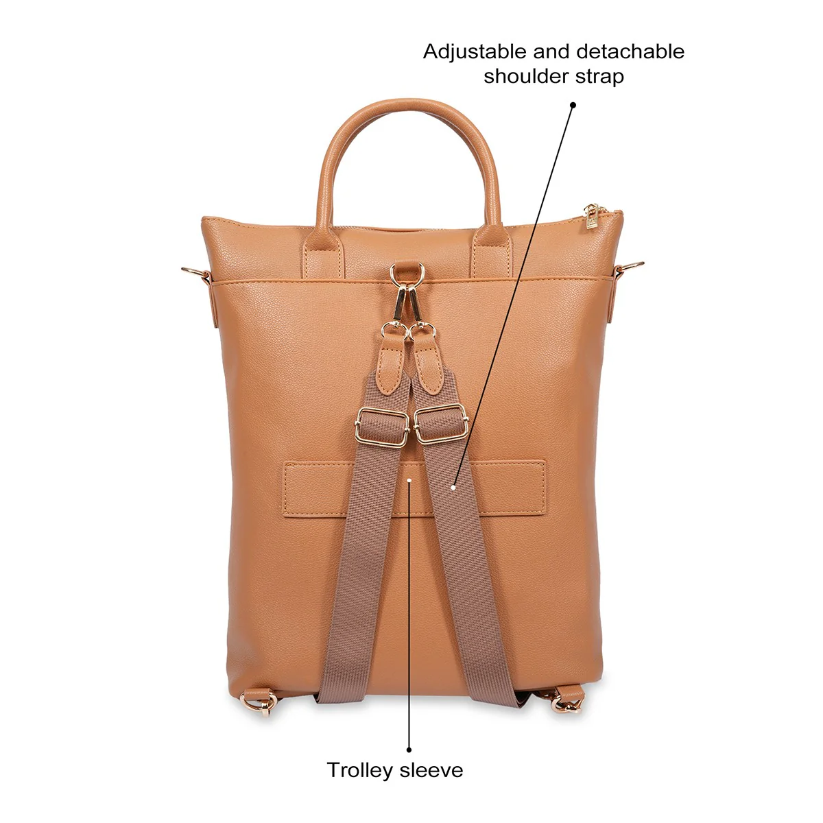 United Colors of Benetton Roberta Women's Tote Backpack - Image 4