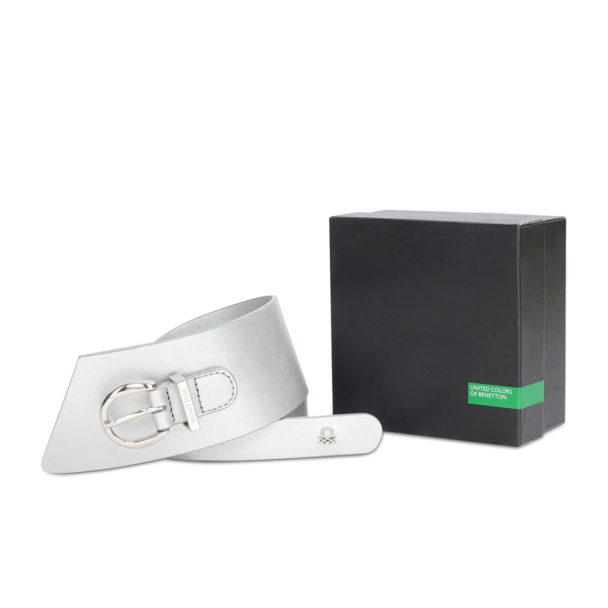 United Colors of Benetton Rui Non Reversible Women's Belt - Image 12