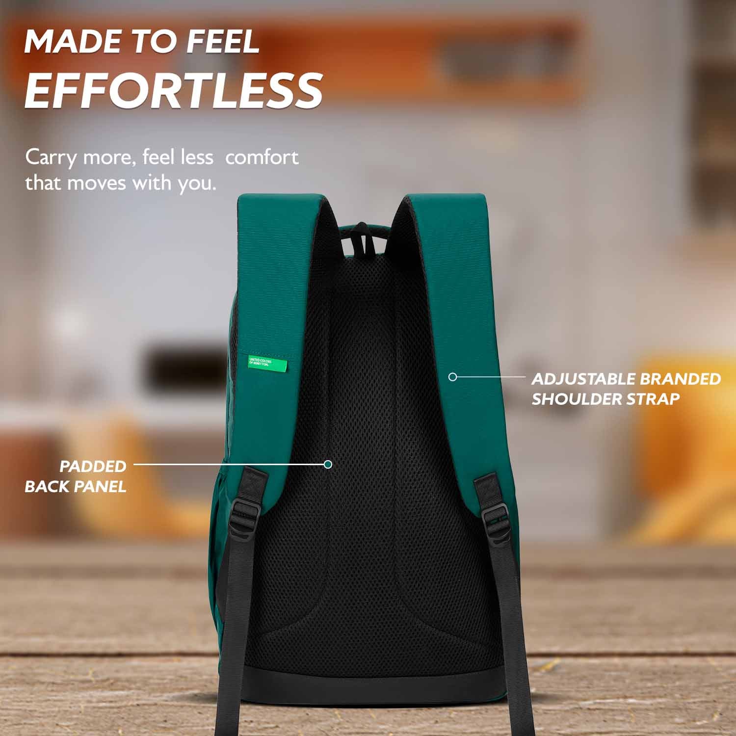 United Colors of Benetton Runway Non Laptop Backpack - Image 5