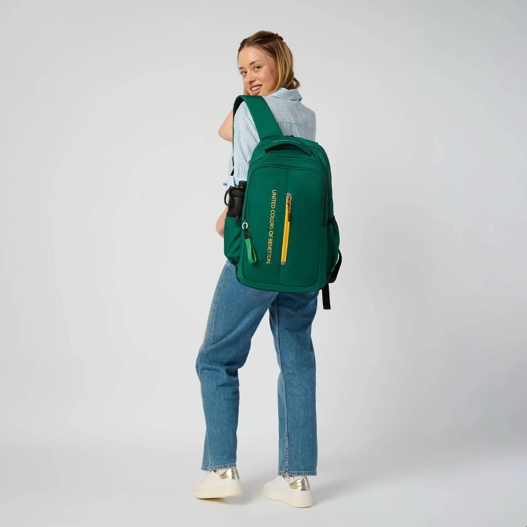 United Colors of Benetton Runway Non Laptop Backpack - Image 9