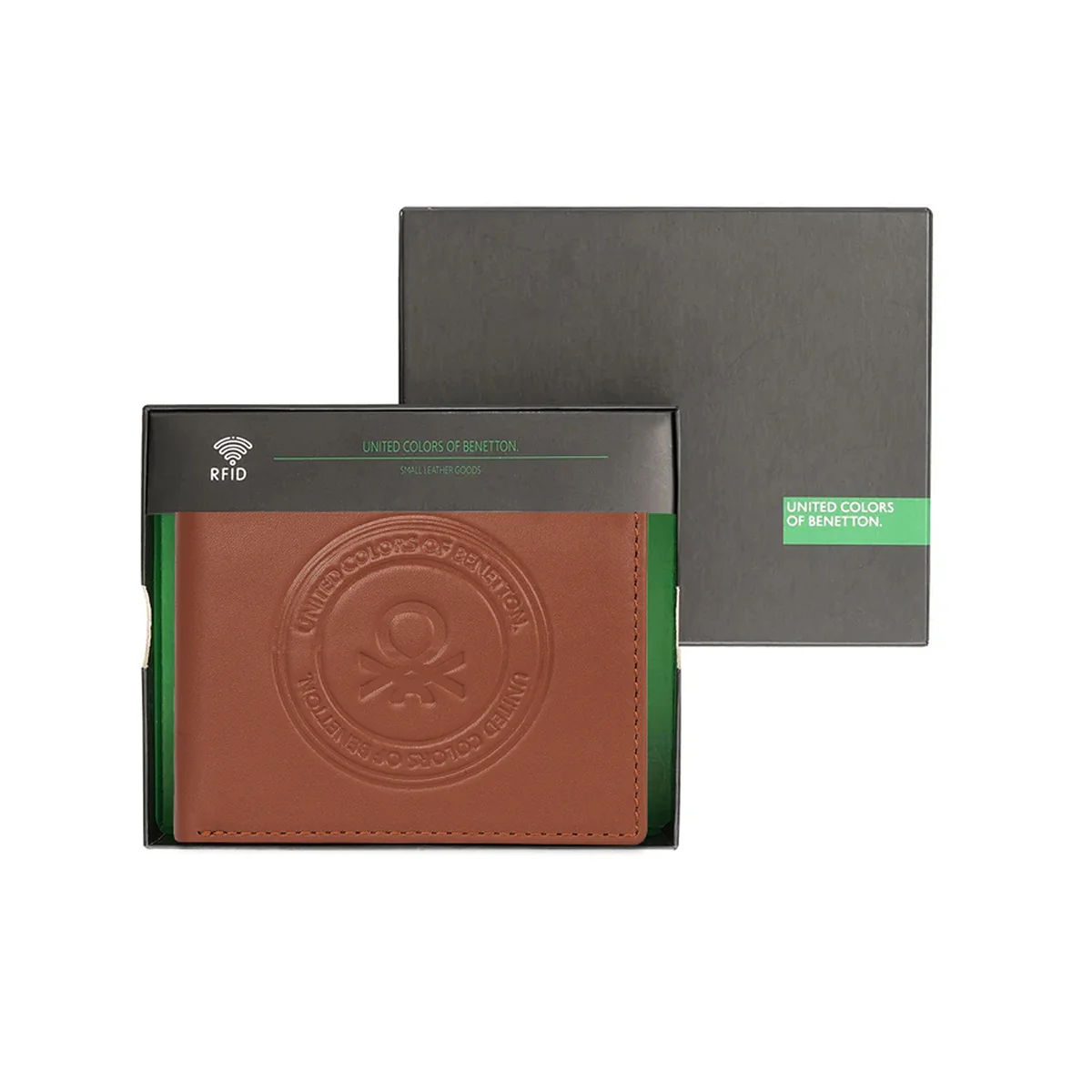 United Colors of Benetton Savile Men's Global Coin Wallet - Image 8