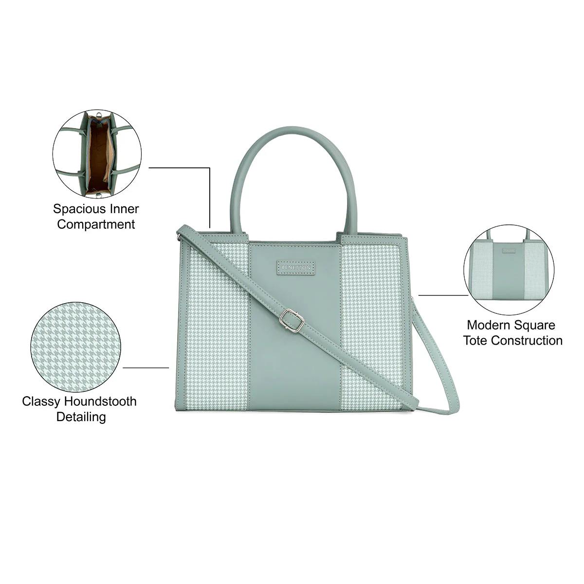 United Colors of Benetton Sayge Women's Tote - Image 3