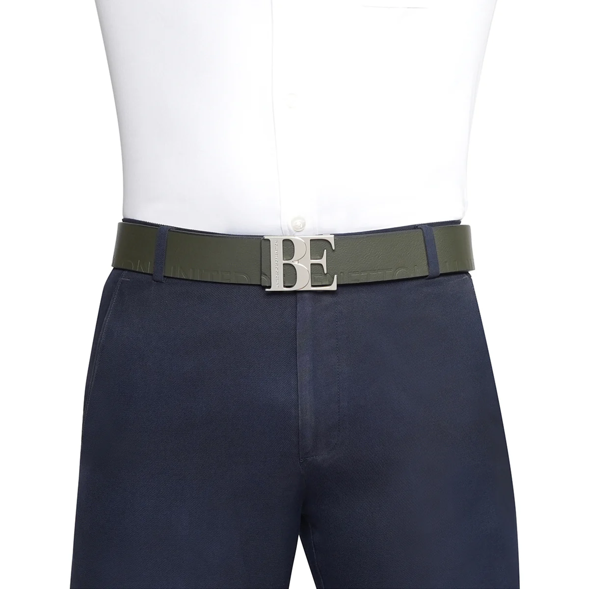 United Colors of Benetton Segrino Men's Reversible Belt - Image 7