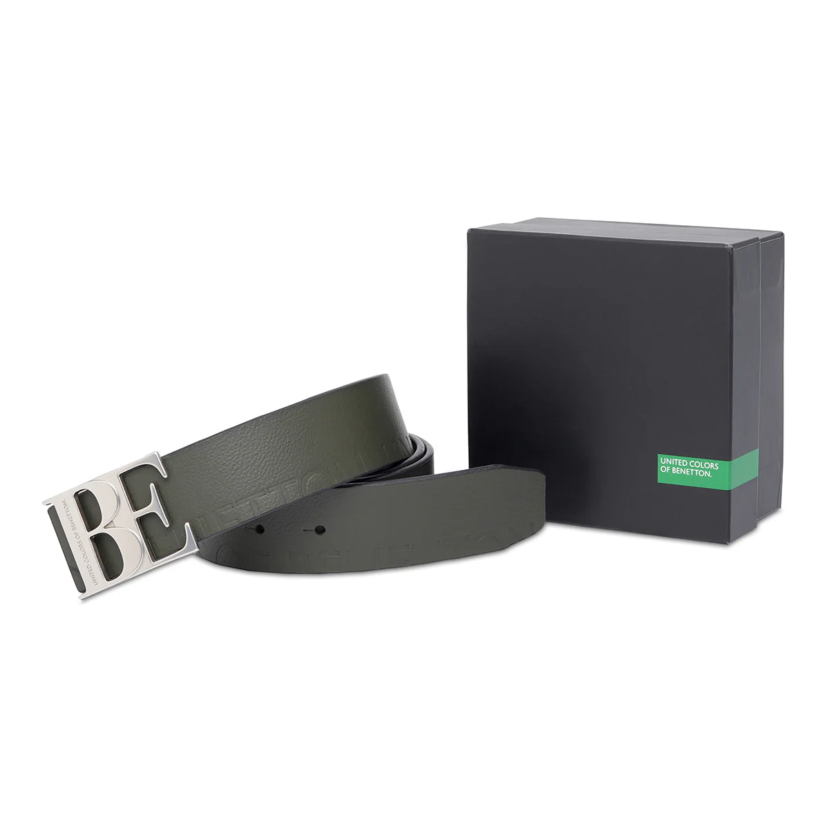 United Colors of Benetton Segrino Men's Reversible Belt - Image 8