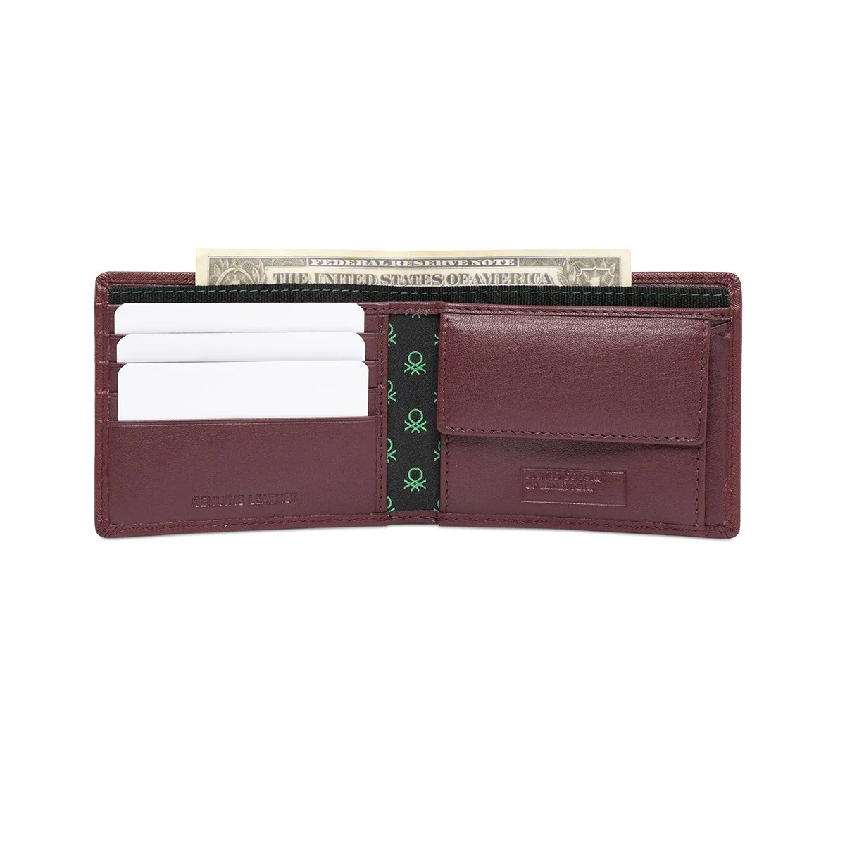 United Colors of Benetton Shetland Men's Global Coin Wallet - Image 6