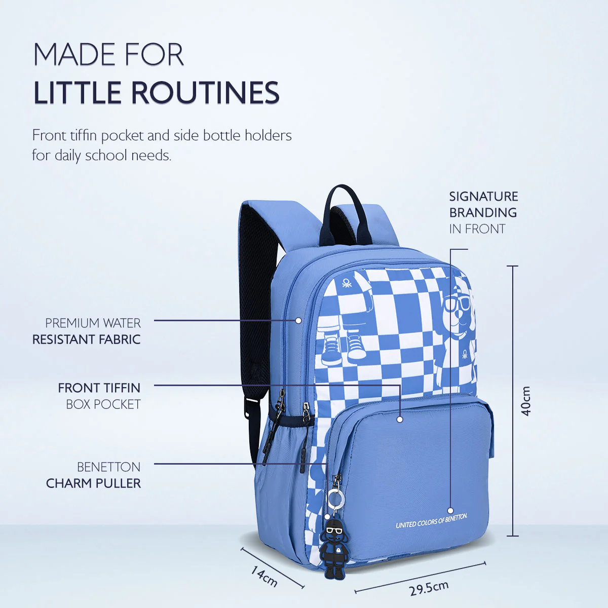 United Colors of Benetton Snoopy Non Laptop Backpack - Image 4