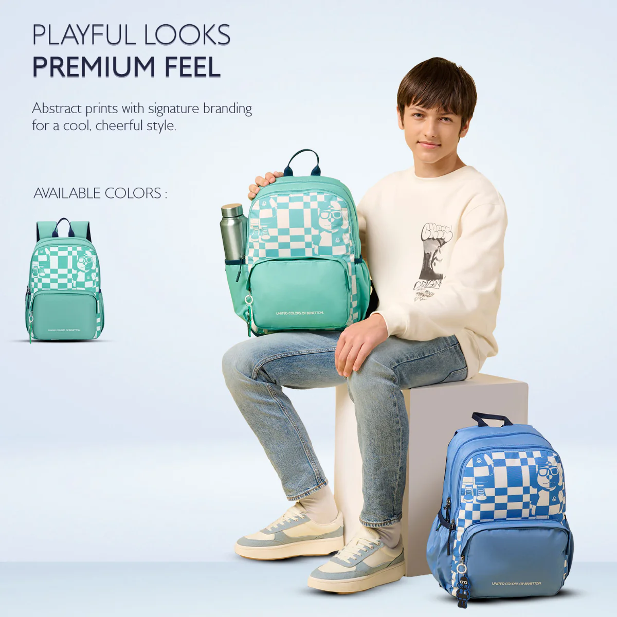 United Colors of Benetton Snoopy Non Laptop Backpack - Image 6