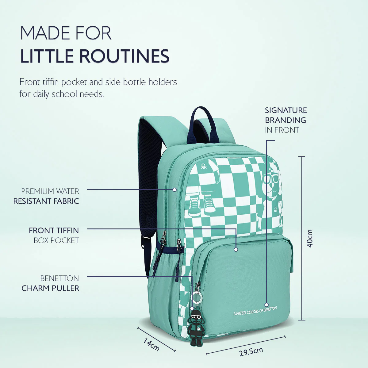 United Colors of Benetton Snoopy Non Laptop Backpack - Image 4