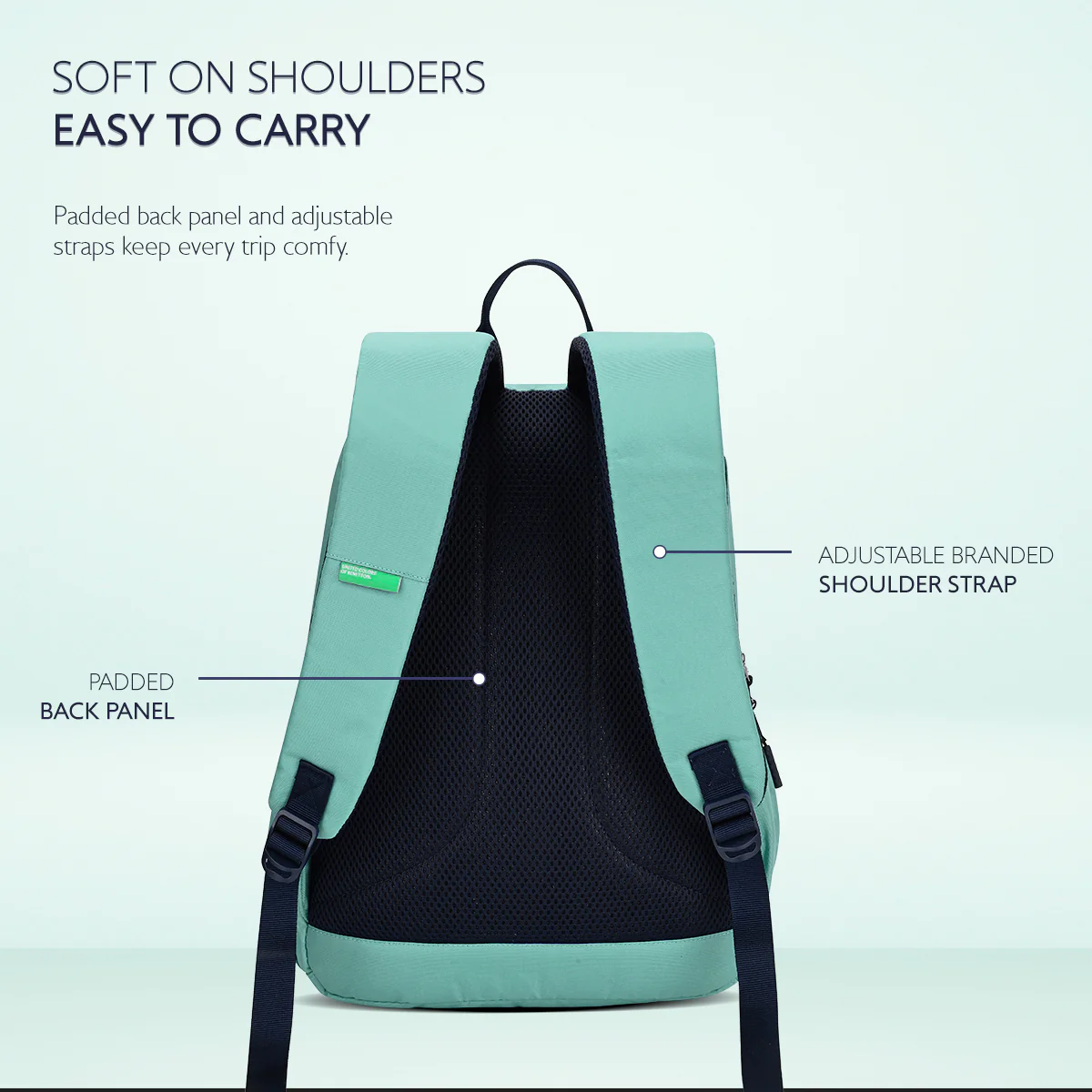 United Colors of Benetton Snoopy Non Laptop Backpack - Image 5