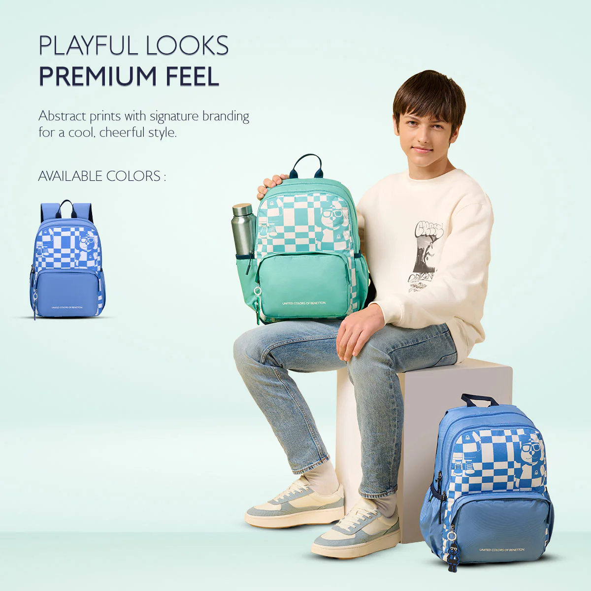 United Colors of Benetton Snoopy Non Laptop Backpack - Image 6