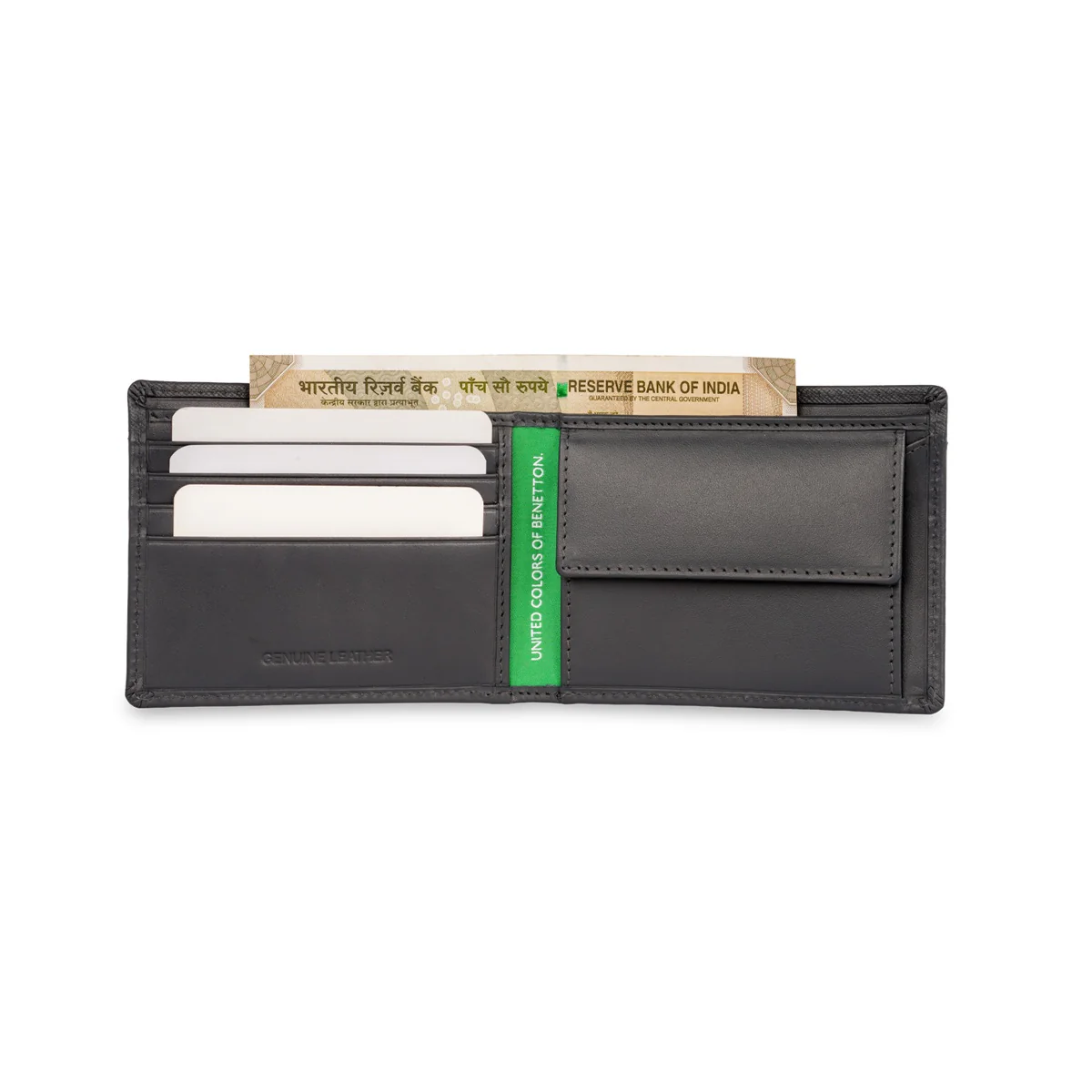 United Colors of Benetton Stainton Men's Slimfold Wallet - Image 6