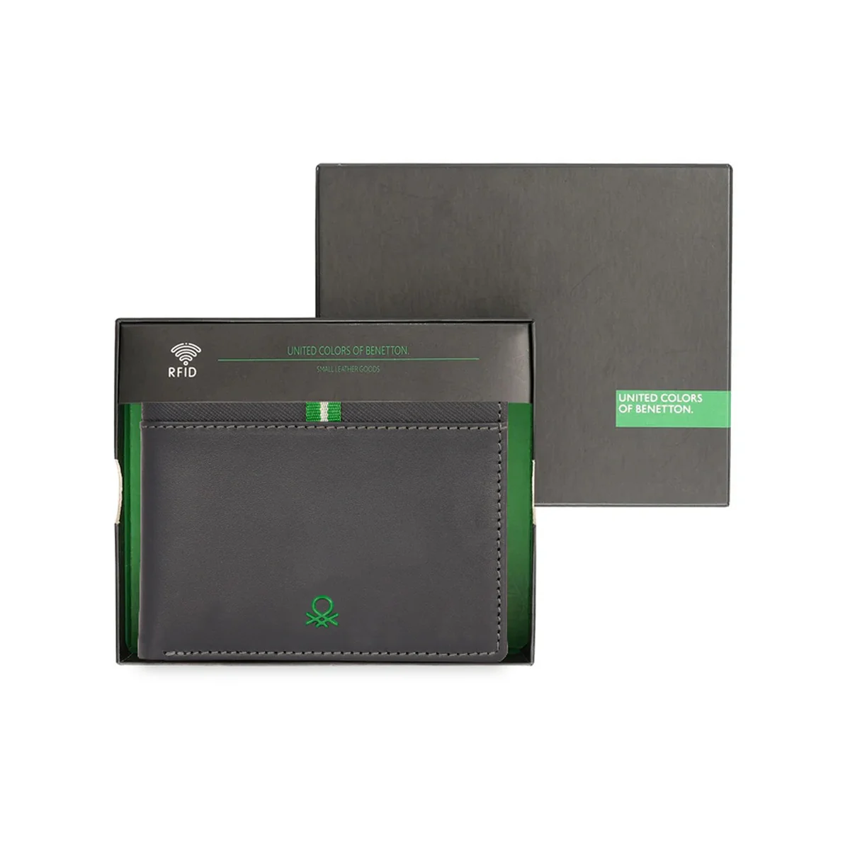 United Colors of Benetton Stainton Men's Slimfold Wallet - Image 8