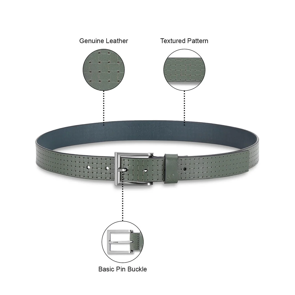United Colors of Benetton Stilaro Non Reversible Belt - Image 8