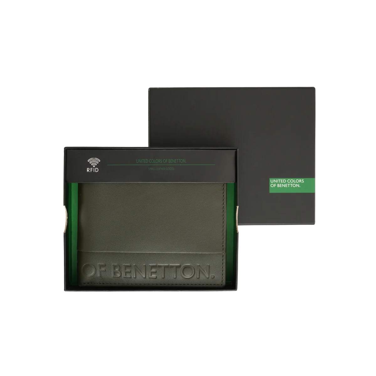 United Colors of Benetton Synge Men's Global Coin Wallet - Image 7