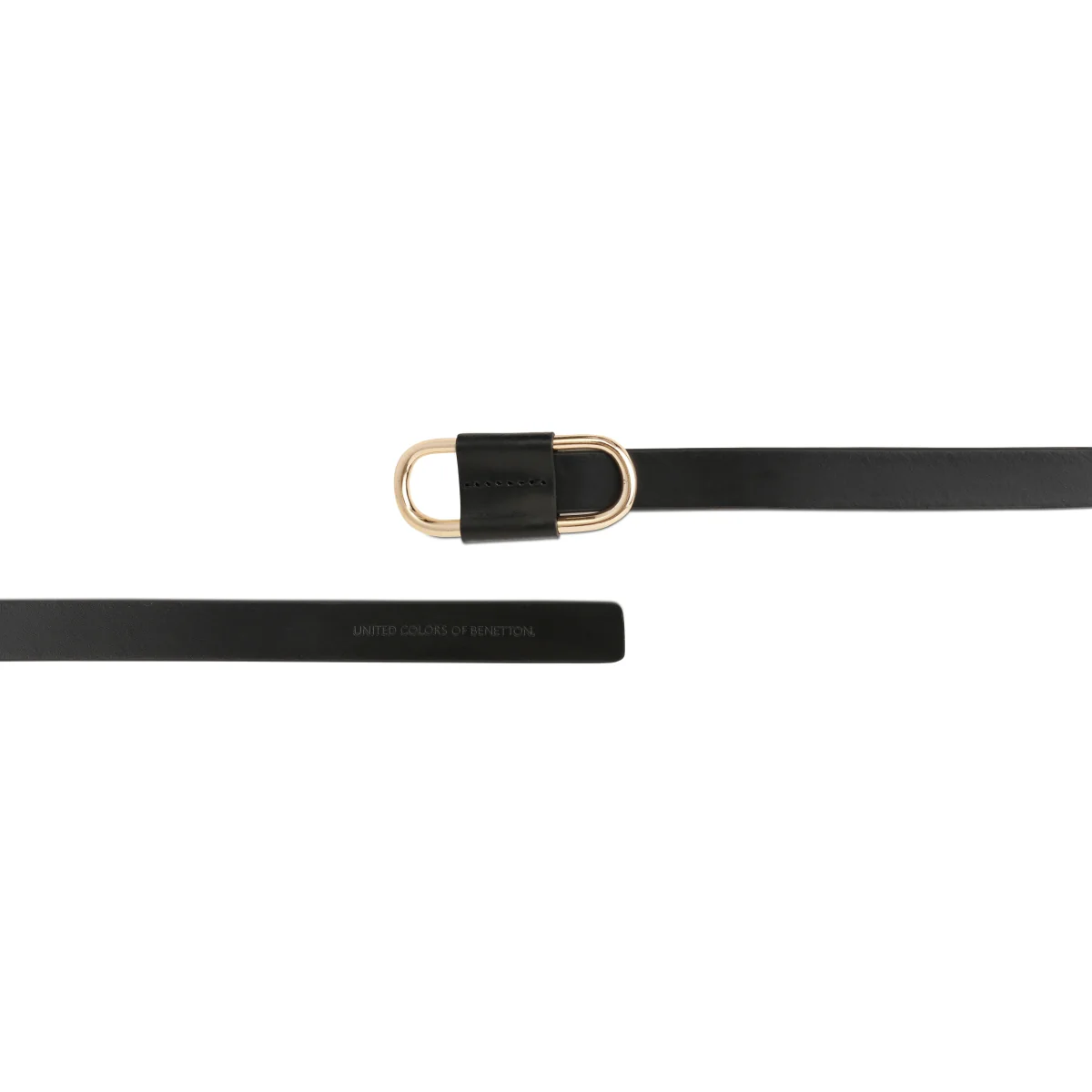 United Colors of Benetton Terra Curve Women's Non Reversible Belt - Image 4