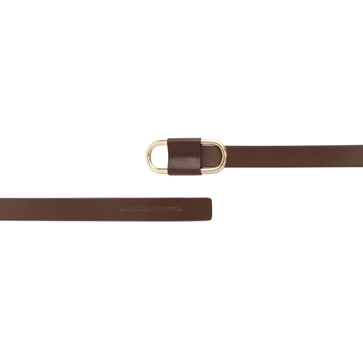 United Colors of Benetton Terra Curve Women's Non Reversible Belt - Image 4