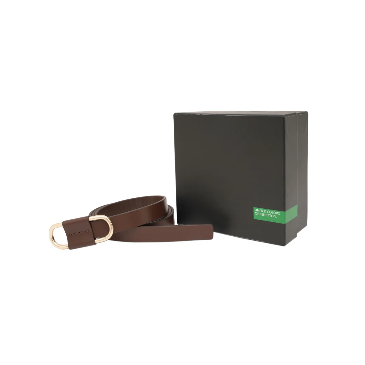 United Colors of Benetton Terra Curve Women's Non Reversible Belt - Image 6