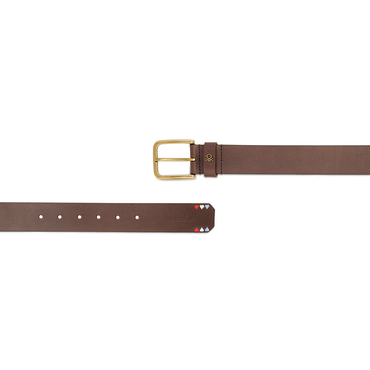 United Colors of Benetton Thalara Men's Non Reversible Belt - Image 4