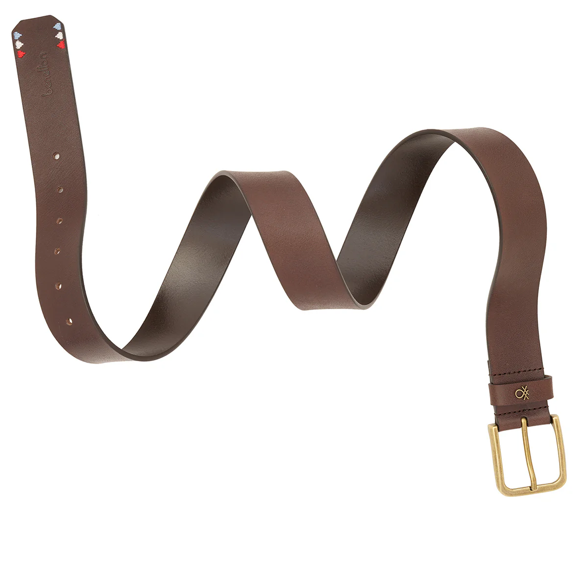 United Colors of Benetton Thalara Men's Non Reversible Belt - Image 5