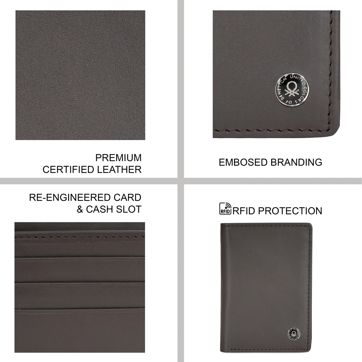 United Colors of Benetton Thornton Men's Trifold - Image 20