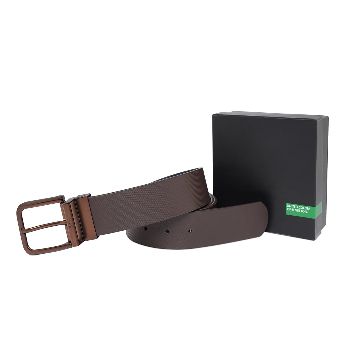 United Colors of Benetton Tilburg Men's Reversible Belt - Image 9
