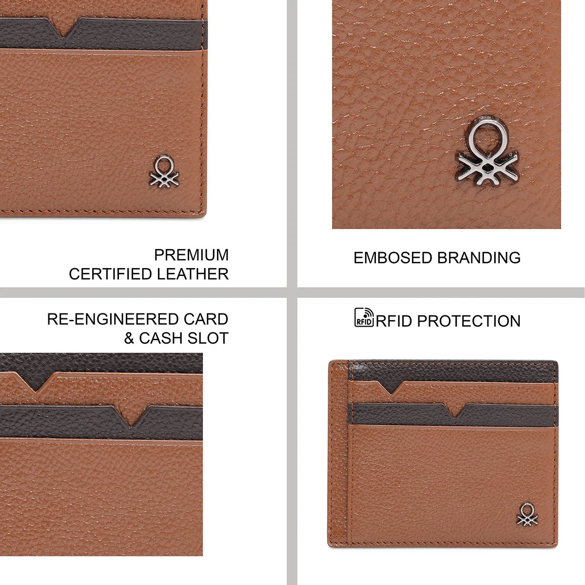 United Colors of Benetton Tinto Men's Card Holder - Image 5