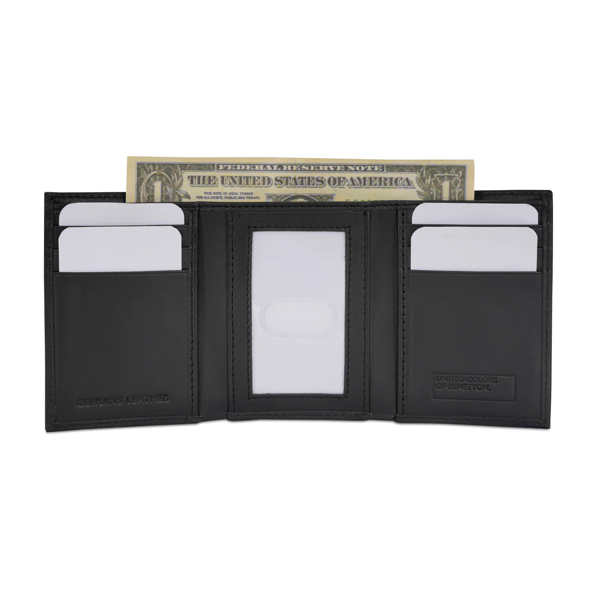 United Colors of Benetton Toledo Men's Trifold Wallet - Image 5