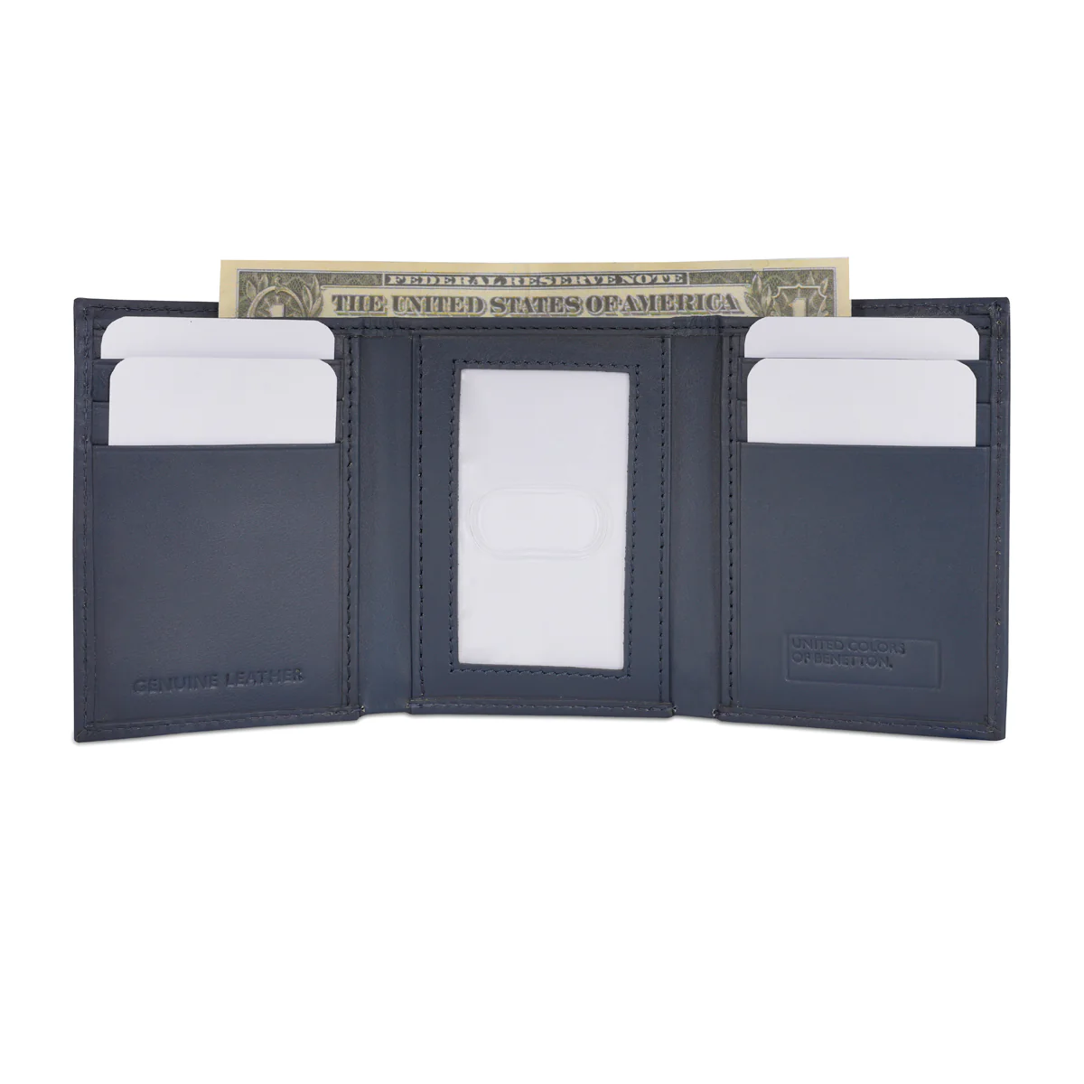 United Colors of Benetton Toledo Men's Trifold Wallet - Image 6