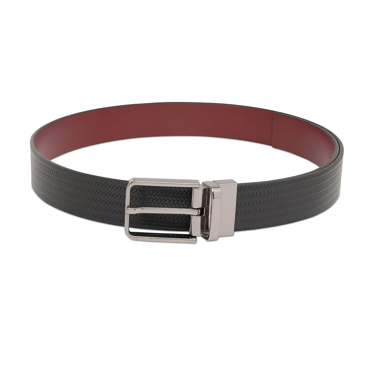United Colors of Benetton Tomas Men's Reversible belt - Image 2